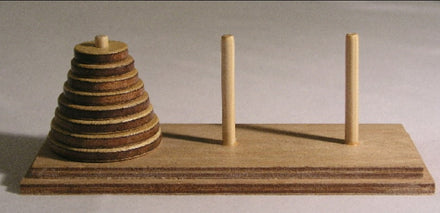 Towers of Hanoi Quiz Puzzle